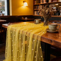 Pearl Beaded Tulle Table Runner – Wedding & Party Decor