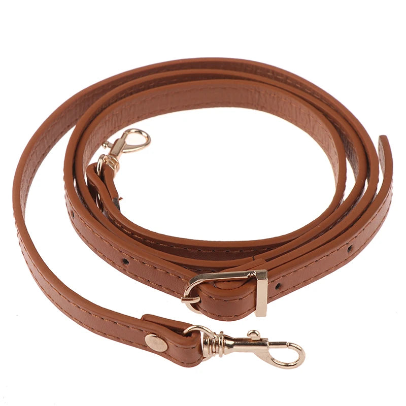 120cm Adjustable PU Leather Bag Shoulder Strap Women's Shoulder Strap Replacement Bag Strap Crossbody Bag Accessories Hot Sale Oasis Select Brown