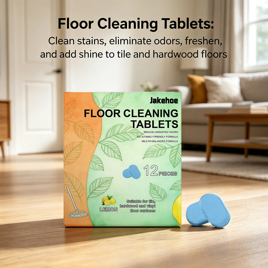 Floor Cleaning Tablets for Tile and Hardwood Removes Stains Dirt Freshens Dissolves Quickly Home with Long Lasting Clean Scent Oasis Select