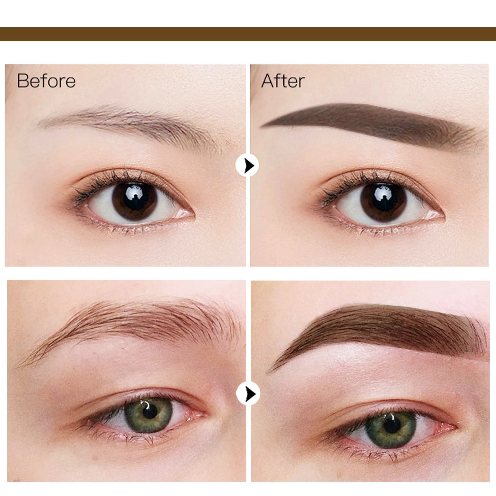Stamp Eyebrow Powder Stick – Waterproof Natural Hairline Shadow