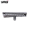 YAQI Men's Double-Edged Slant Safety Razor Head Replacement Aggressive Chrome Color Accessory Oasis Select SRH030