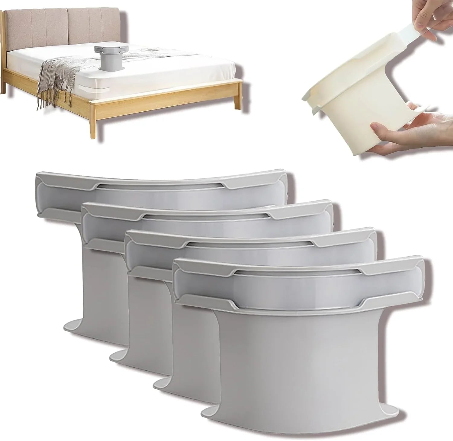 8/4Pcs Heavy Duty Bedsheet Corner Tightener Clips High-quality Materials Durable and Reliable Bed Sheet Grippers for Protectors Oasis Select