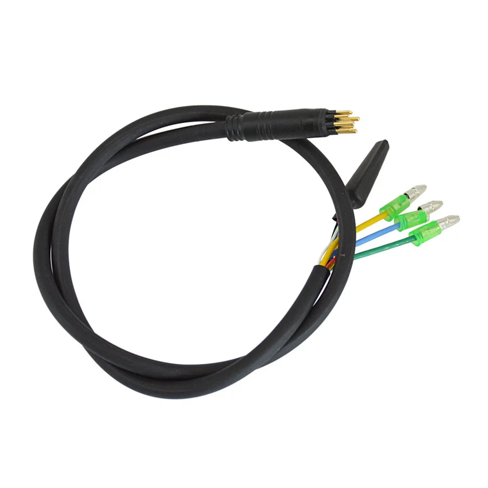 Practical Extension Cable Cord 66.5cm/106.5cm 9 Pin Conversion Line For Bafang Front Rear Wheel Hub Replacement Oasis Select M6 Male