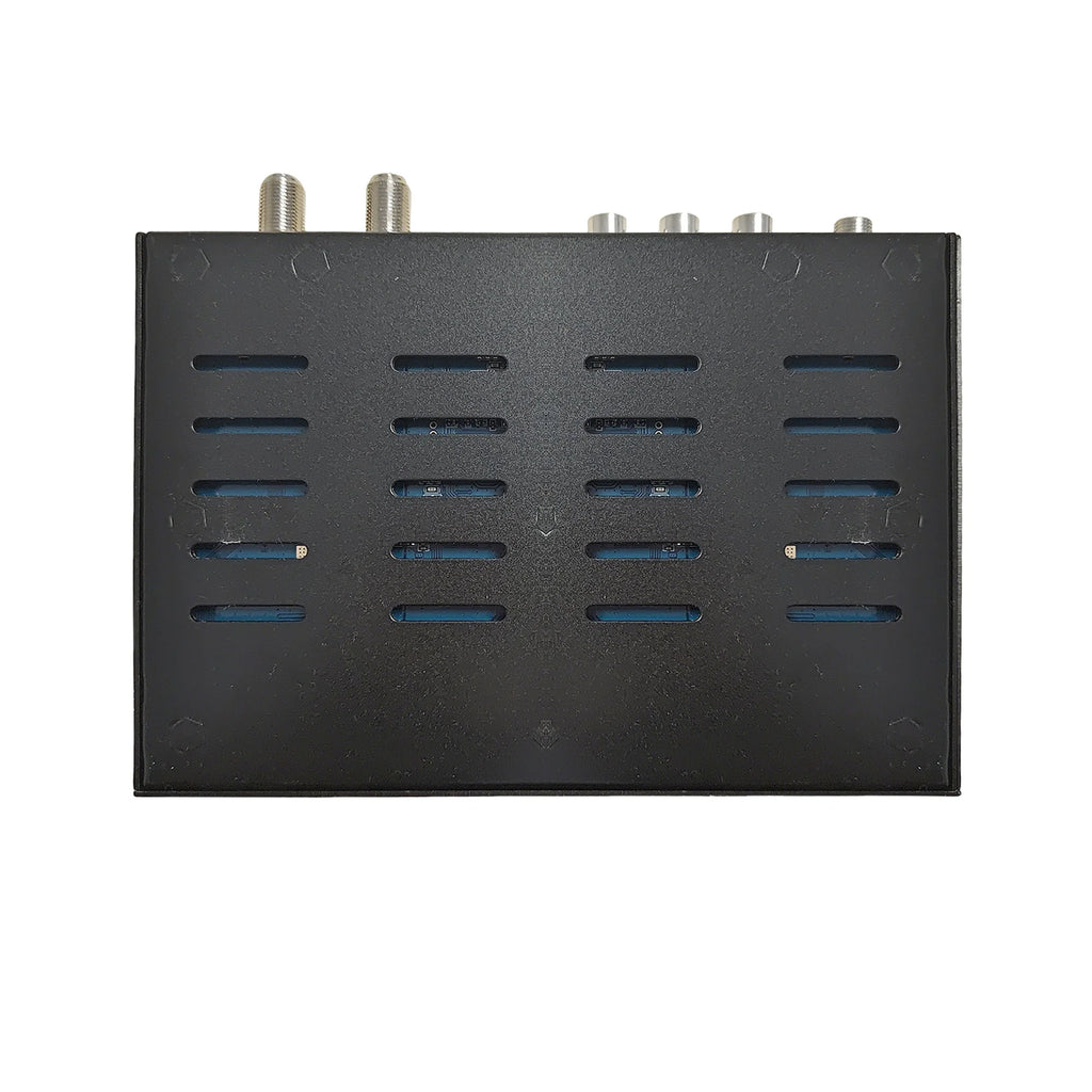 DVB-T modulator, MPEG-4 AVC/H.264 encoding and modulation capabilities, audio and video signal conversion to DVB-T RF output Oasis Select