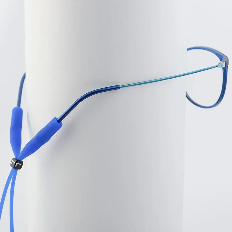 Adjustable Elastic Silicone Eyeglasses Straps Sunglasses Chain Sports Anti-Slip String Glasses Ropes Band Cord Holder Oasis Select