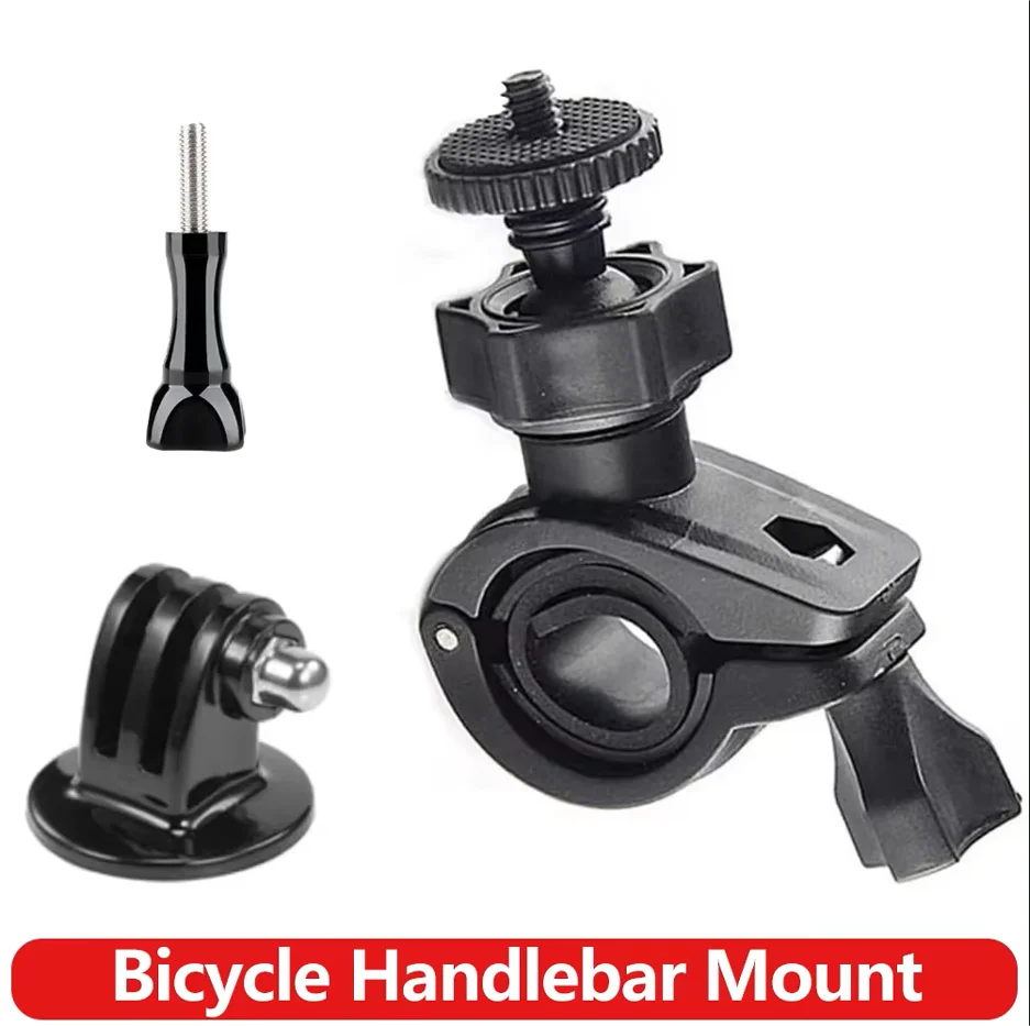 Bike Handlebar Mount for GoPro, DJI Osmo & Insta360