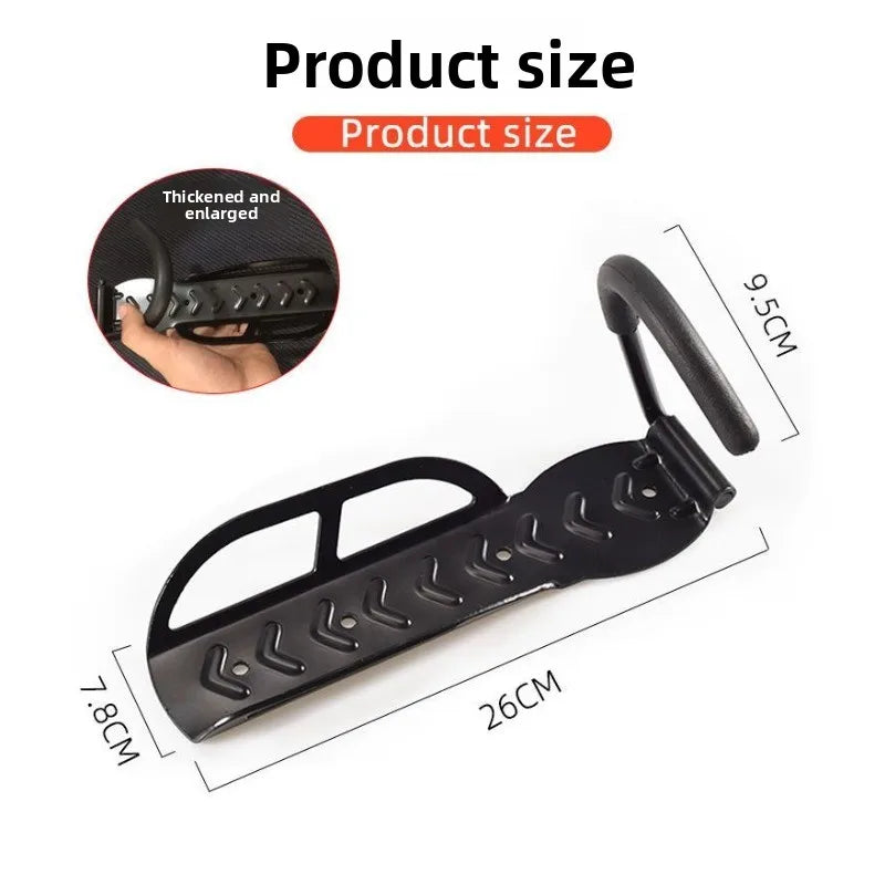 Wall Mount Bike Storage Hanger Bicycle Parking Hook Display Rack Cycling Hanging Stand Bicycle Accessories Organizer Oasis Select