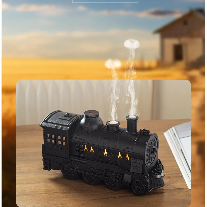 Mini Train Essential Oil Diffuser & Cool Mist Humidifier with LED Aromatherapy Diffuser Oasis Select