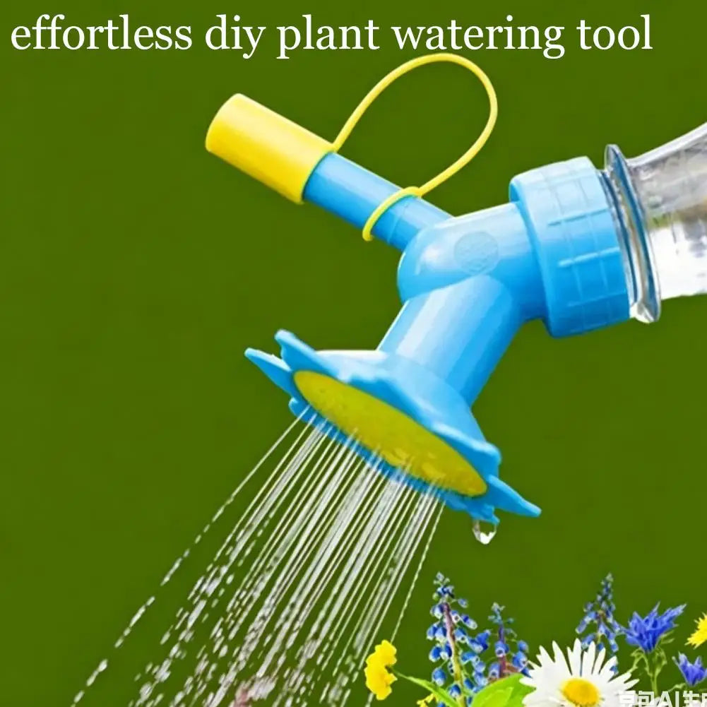 3-Pack 2-in-1 Bottle Sprinkler Nozzles – Dual-Mode Plant Watering