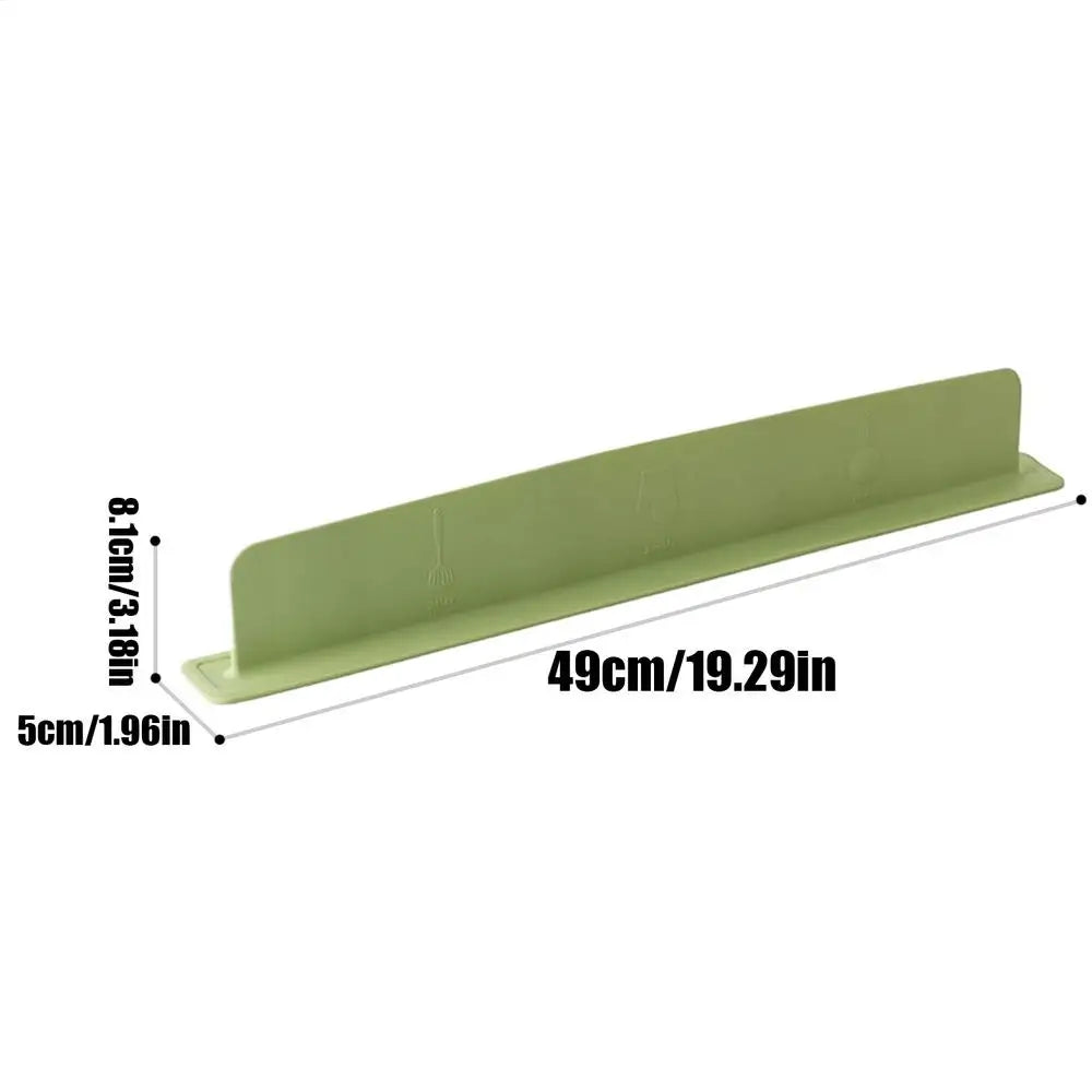 1PC/3PCS Silicone Sink Baffle Splash Guard Protect Cloth From Splashing Water Baffle Splash Protector For Washing Dishes tools Oasis Select Green 1PC