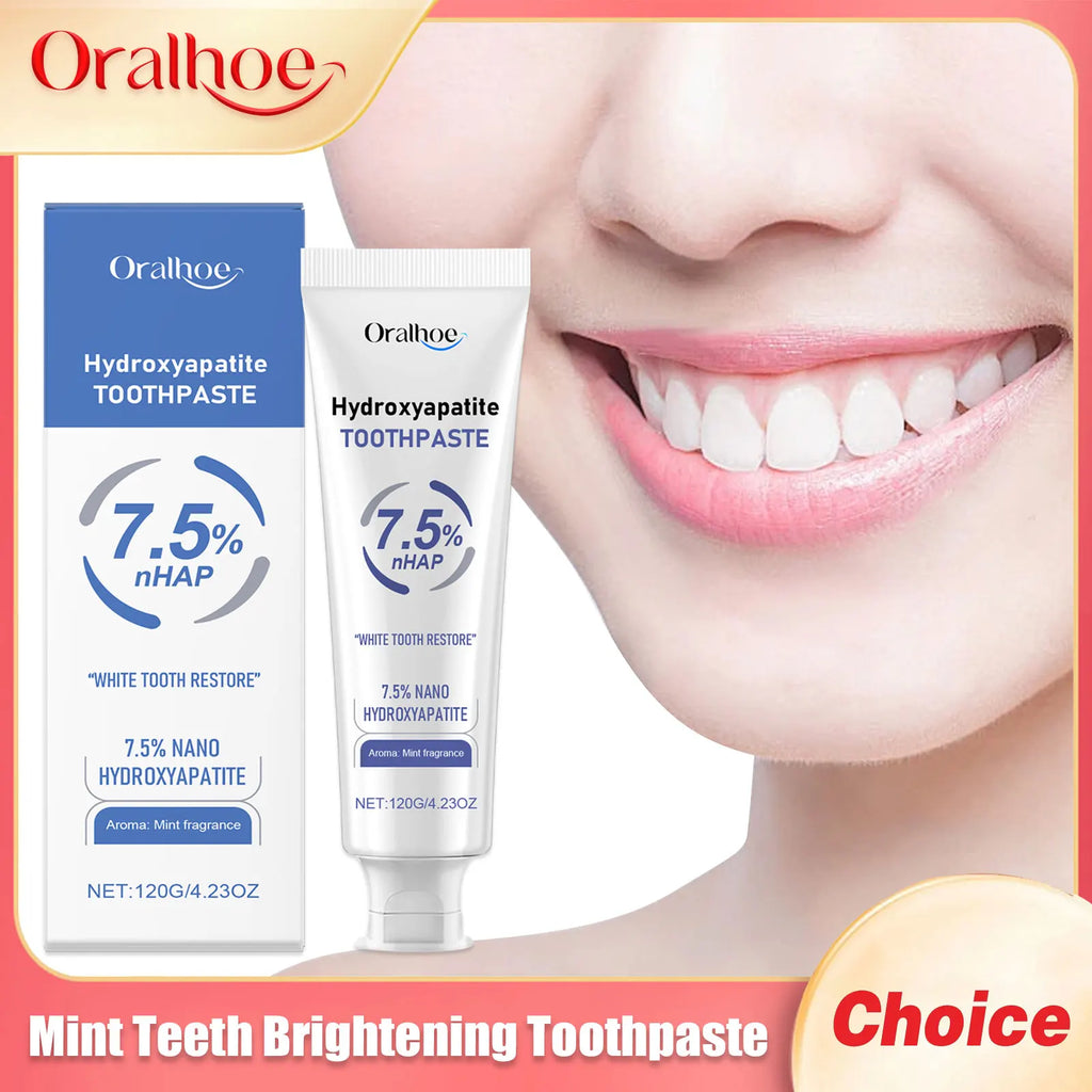 Mint Teeth Brightening Toothpaste Fresh Breath Remove Smoke Stains Oral Hygiene Reduce Yellowing Deep Cleaning Toothpastes 120g Oasis Select