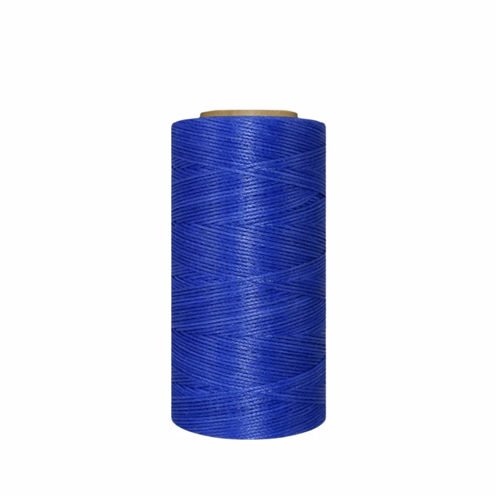 150D Waxed Leather Sewing Thread 0.8mm 260M Hand Stitching Leather Craft Thread Oasis Select Blue
