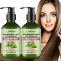 Rosemary Mint Shampoo & Conditioner Set | Moisturizing Hair Care Shampoo & Conditioner Set Oasis Select 200ml