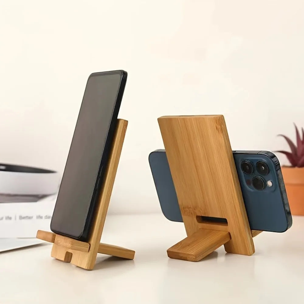 Universal Wooden Phone Holder for IPhone 14 Pro Max X XS Mobile Phone Bracket for Samsung S10 9 Tablet Stand Desk Phone Support Oasis Select