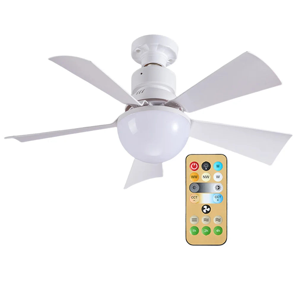 30W LED Ceiling Fan with Remote Control – 3 Speeds, Modern LED Ceiling Fan Oasis Select Big Remote Extension White france