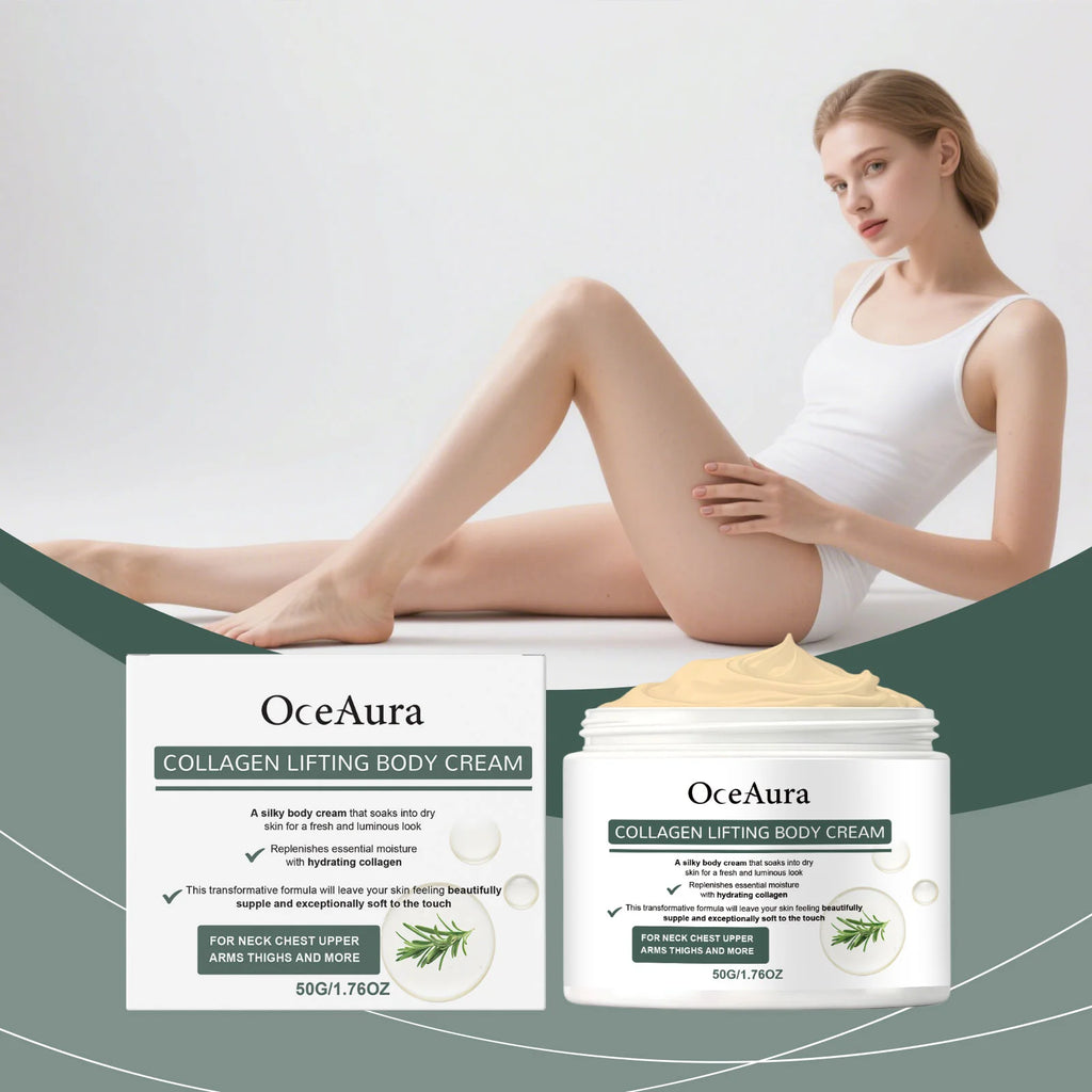 OceAura Collagen Body Oil – Firming, Cellulite & Dry Skin Firming Body Oil Oasis Select