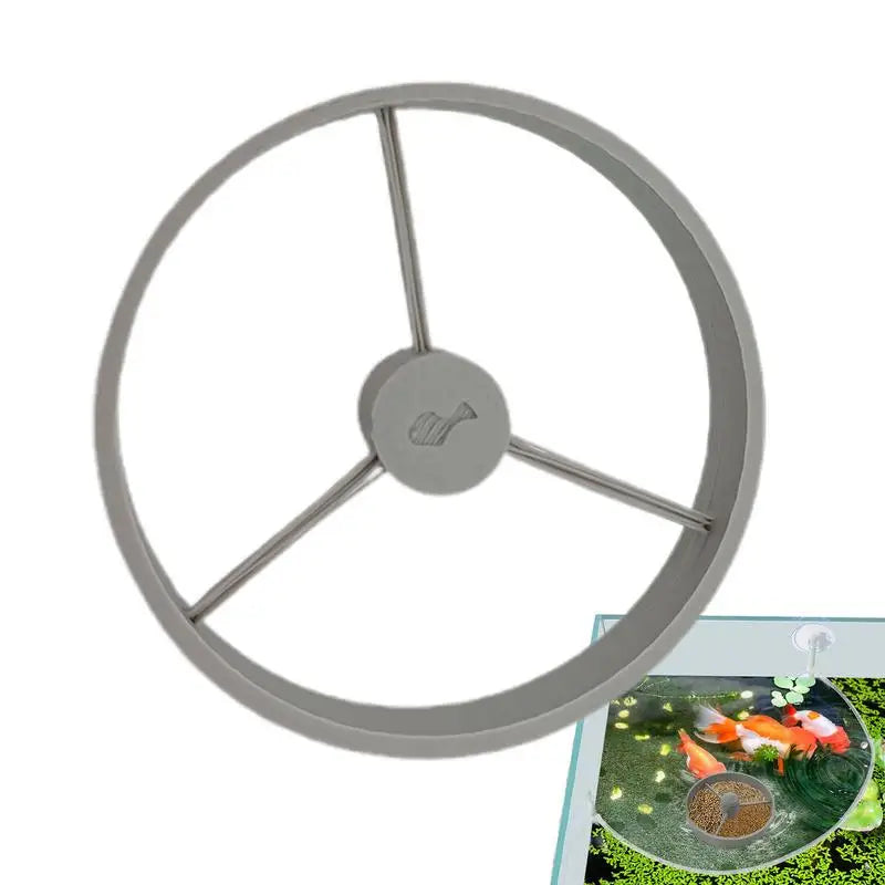 Aquarium Feeding Ring Floating Fish Ring Round Shape Tank Accessories Breeding Tools Fish Tank Floating Feeder For Fish Food Oasis Select