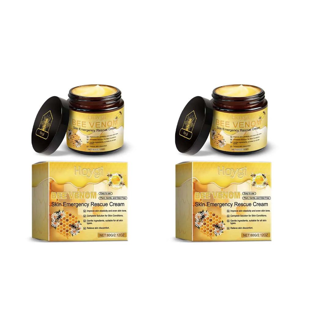 Hoygi Bee Venom Face Cream – Firming, Lifting & Skin Repair Bee Venom Face Cream Oasis Select 2 x 60g boxed