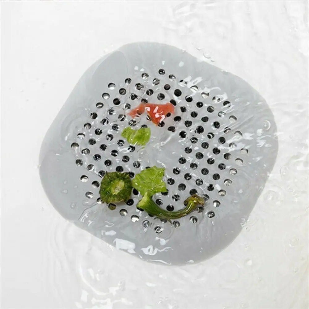 Durable Silicone Kitchen Sink Strainer Hair Drain Catcher Shower Drain Strainer Adsorption Sink Strainer Floor Drain Filter Oasis Select