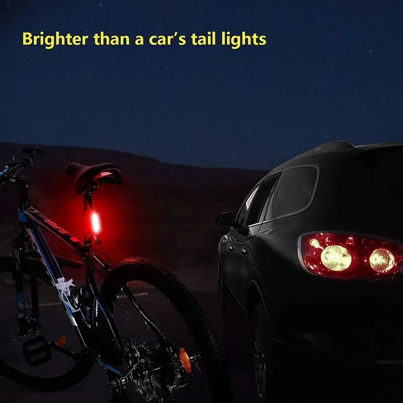 X-TIGER Bike Rear Light Super Bright Led Bicycle Light USB Rechargeable Seatpost Fork Light Safety Warning Bicycle Taillight Oasis Select