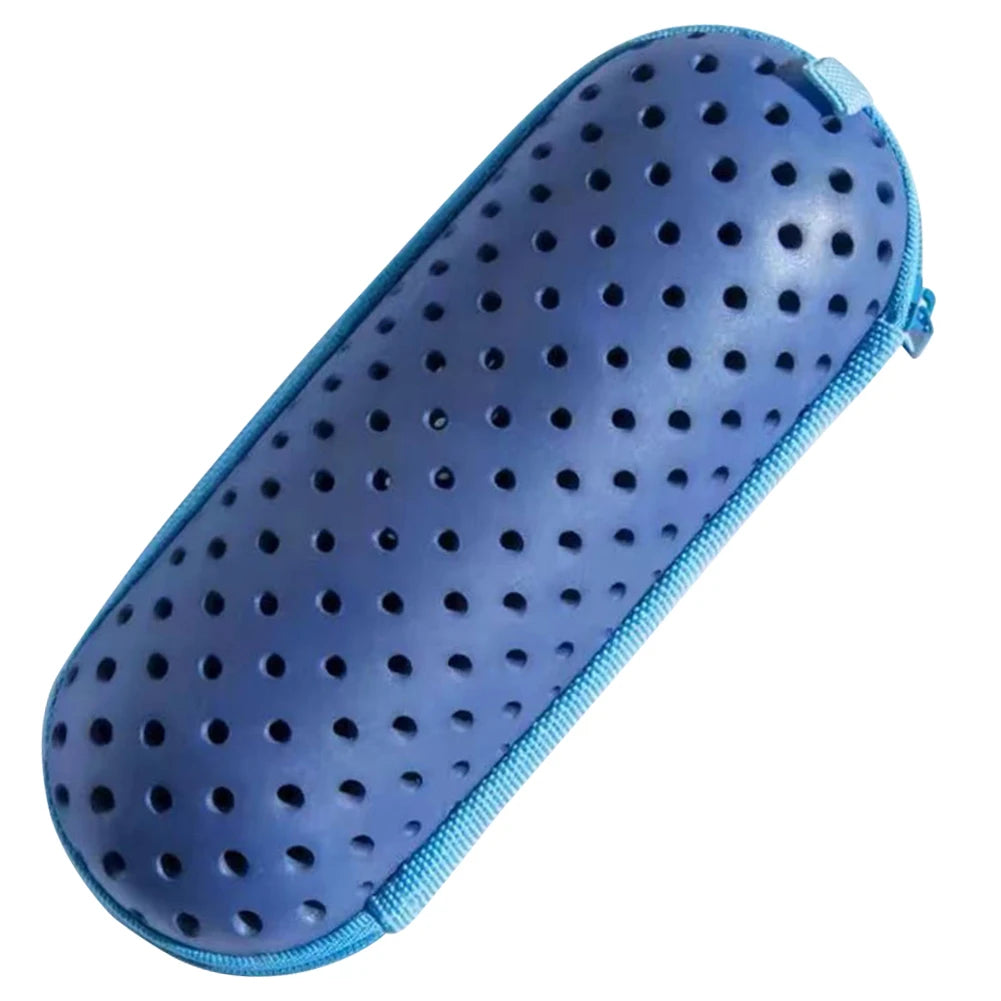 Swim Goggle Case Goggles Protective Case with Clip & Drain Holes Zipper Eyeglasses Case Portable Breathable for Outdoor Swimming Oasis Select Dark Blue Australia