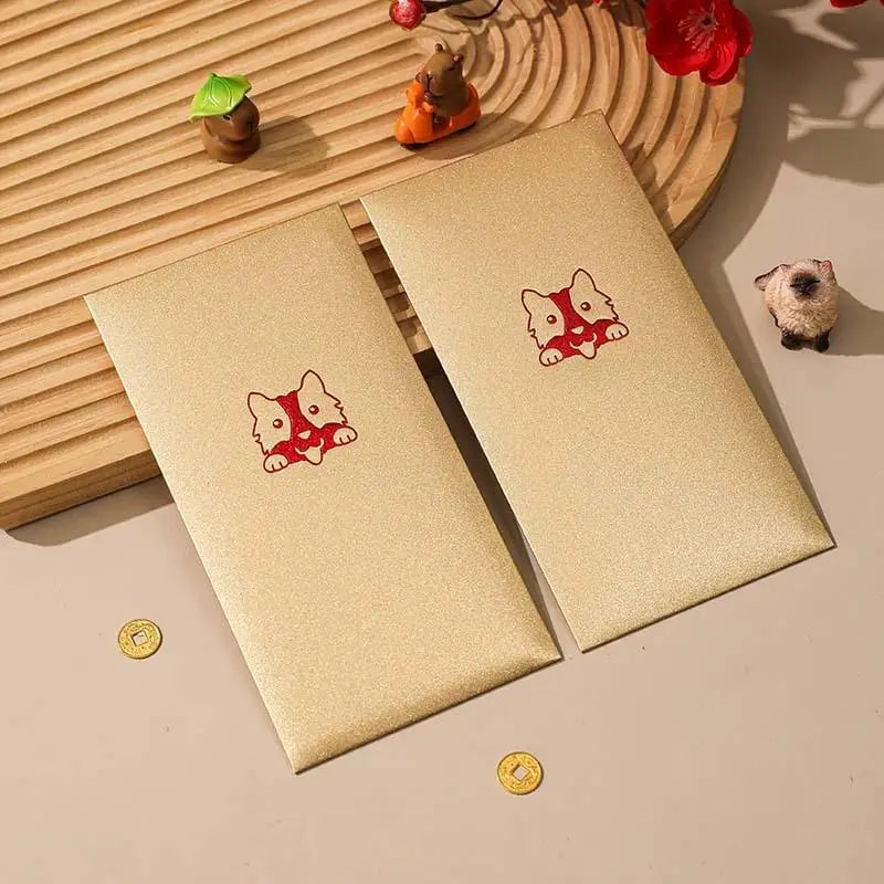 6Pcs Happy Birthday Red Envelope Hot Stamping Creative Red Pocket Red Pocket For Lucky Money Birthday Wedding Red Gift Envelopes Oasis Select A4