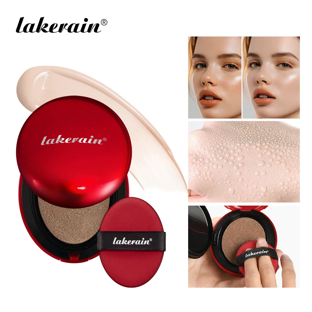 Long-lasting Coverage Foundation Sun Protection Cushion Foundation Semi-Matte Finish 72-Hour Wear Face Base Makeup Cosmetics Oasis Select