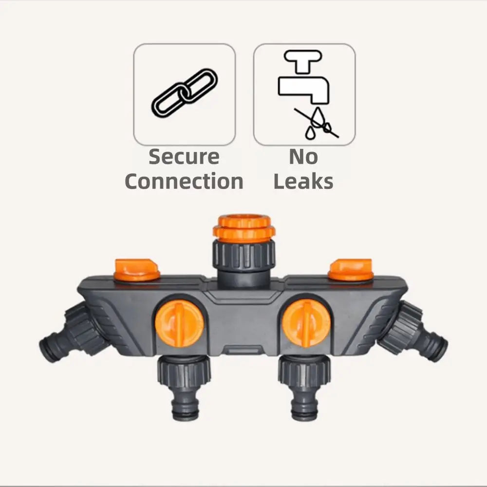 Four Independent Switches Hose Diverter Faucet Faucet Diverter Hose Connector Water Connector Pipe Splitter Tap Hose Connector Oasis Select