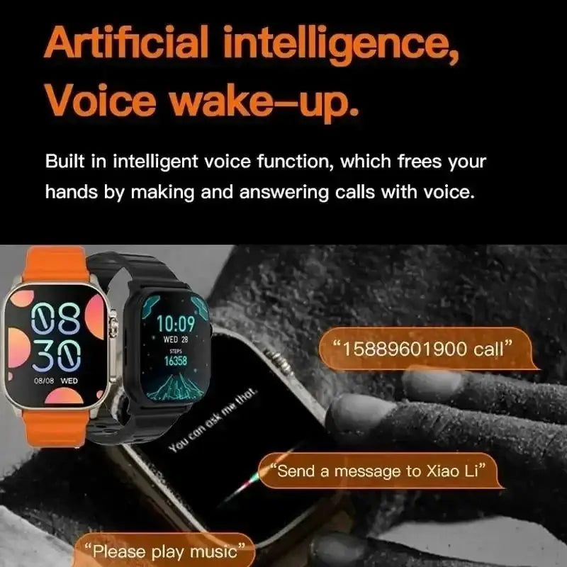 T900 Ultra 2 Smart Watch 49mm AMOLED NFC Bluetooth Men's