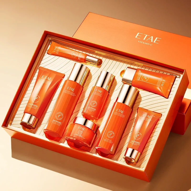Niacinamide & Vitamin C Moisturizing Skincare Set | Hydrating