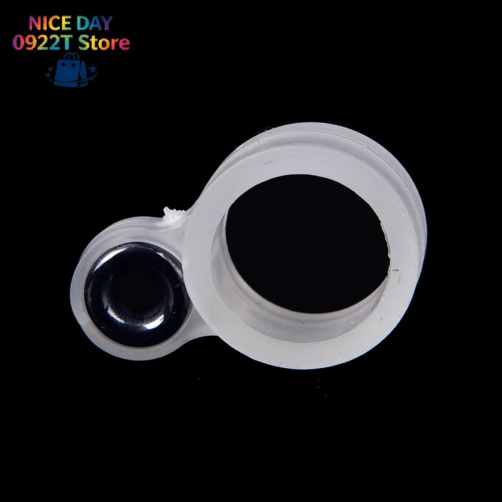 14Pcs Fishing Rod Wire Ring Fishing Line Guide Ring Silicone Different Size 1-14@#X Oasis Select