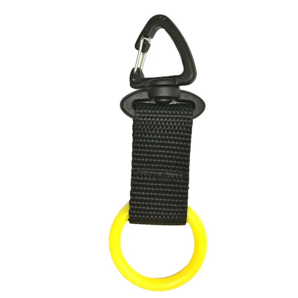 Scuba Diving Octopus Retainer 2nd Webbing Mouthpiece Holder Clip Backplate Hanging hook for Scuba Regulator Accessory Oasis Select