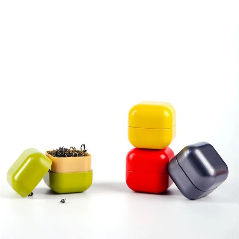 Portable Mini Tin Box Tea Sealed Jar Packing Boxes Jewelry Candy Small Storage Can Coin Earring Headphones Gift Case Oasis Select