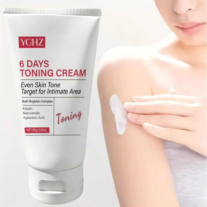 YCHZ Skin Brightening Cream – Body, Face & Intimate Areas 80g