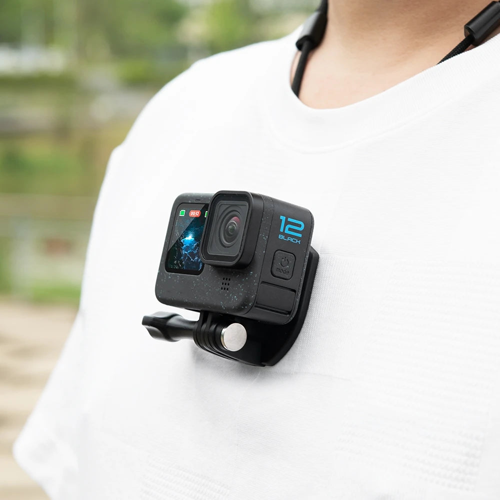 Magnetic Neck Strap Mount for GoPro, DJI Osmo & Insta360