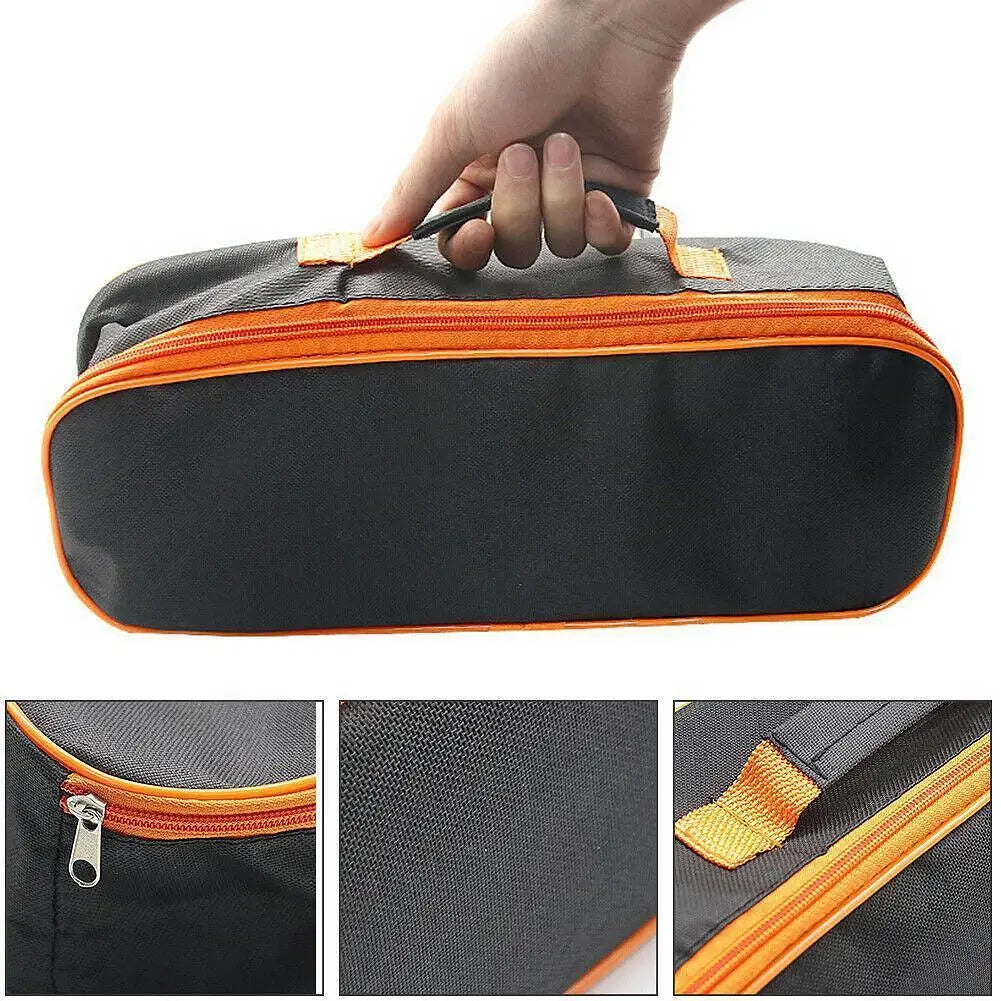 3 Sizes Tool Pouch With Zipper,Tool Bag For Screw Plier Wrench Screwdriver Mechanic Car Vacuum Hand Power Tool Storage Organizer Oasis Select