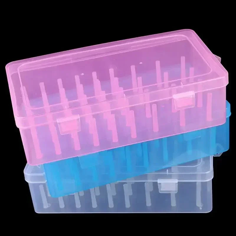 New Sewing Thread Box 42 Pieces Spools Bobbin Carrying Case Container Holder Craft Spool Organizing Case Sewing 24 Spools Oasis Select