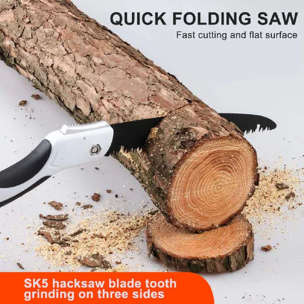 SLADE Folding Saw – Camping, Pruning & Woodworking Hand Saw Folding Hand Saw Oasis Select 180mm