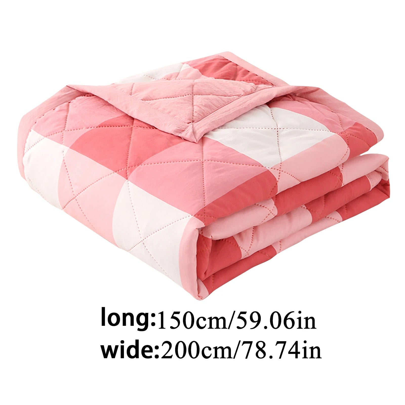 Summer Thin Comforter Soft Air-Conditioned Four Season Comforter Machine Washable Single Double Blanket Ultrasonic Quilted Quilt Oasis Select