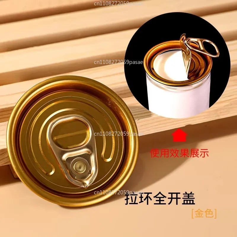 202# Aluminum Can Lids 55mm – 100pcs for Can Seamer & Drinks
