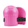 1 Pair Elastic foam knee pads,construction work protection, pads' auto repair site knee pads, masons knee pads Oasis Select Pink a pair