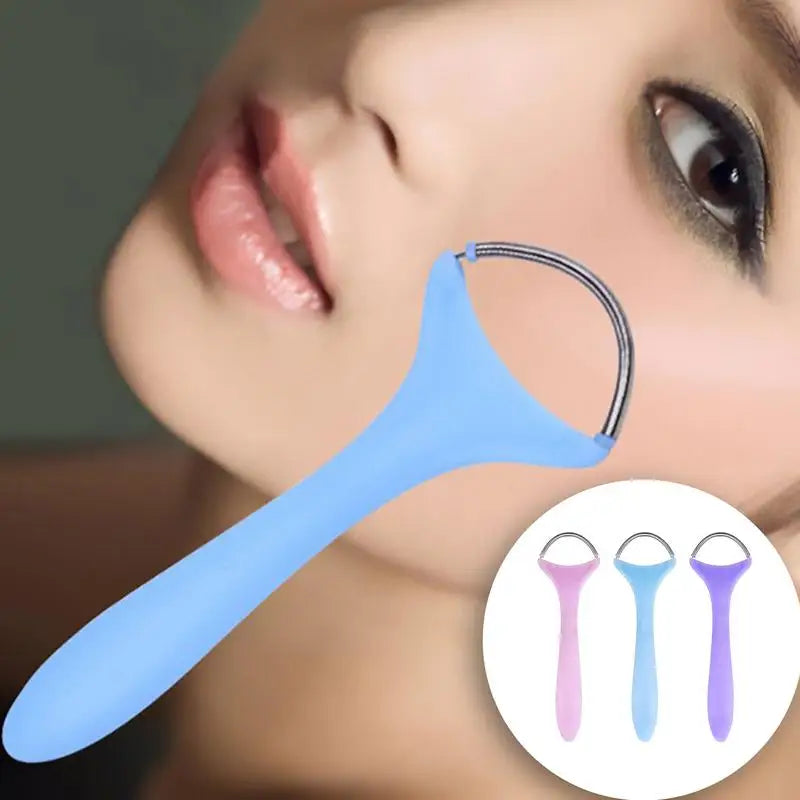 Face Hair Remover Facial Epilator Tool Spring Chin Epilator Tool Spring Threaded Hair Removal Device For Lip Neck Eyebrow Nose Oasis Select