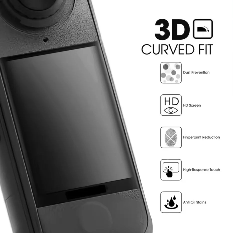 Rotating Tempered Glass Lens Protector for Insta360 X4 Air
