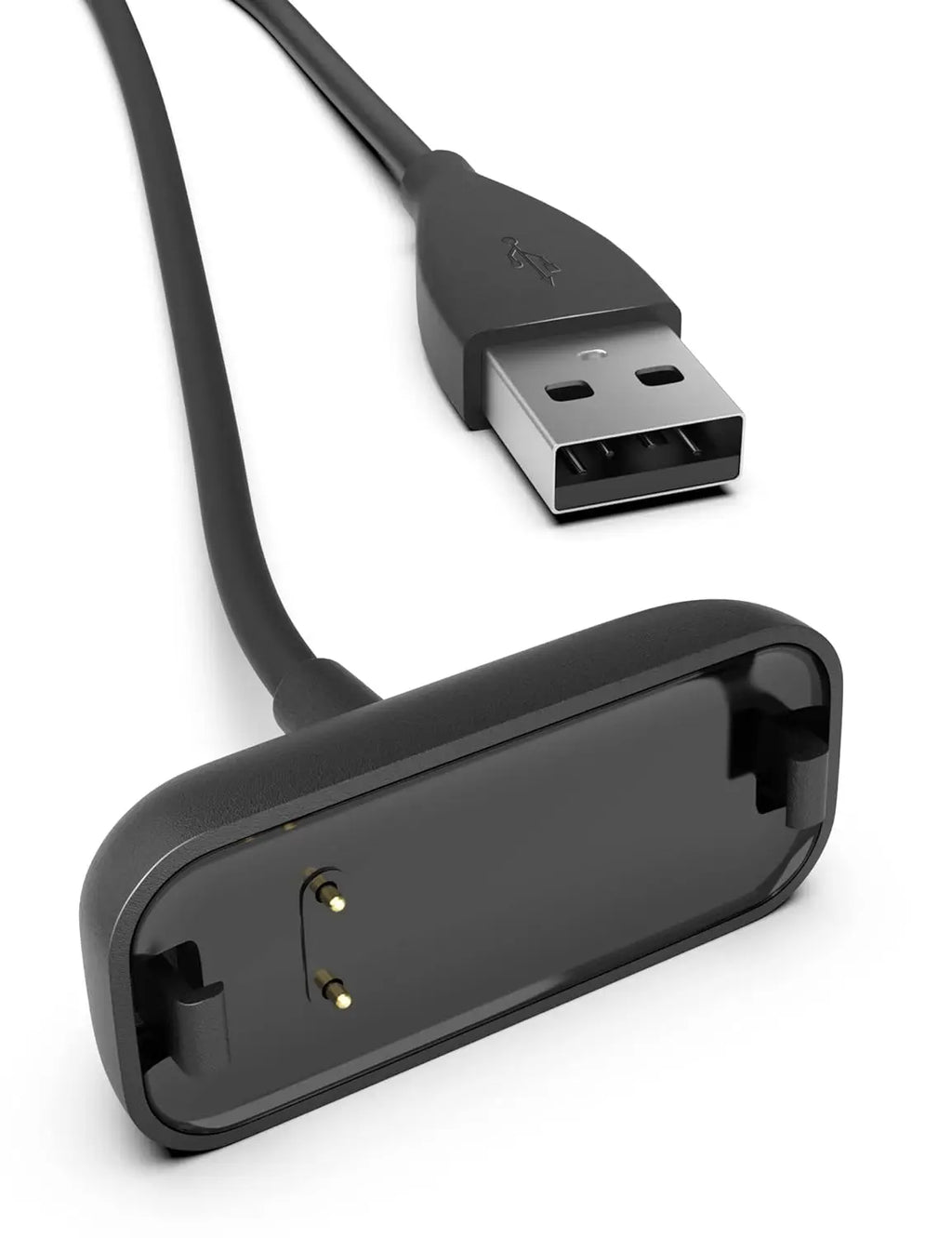 Fitbit Inspire 3 USB Charger Replacement Cable 3.3ft/1m Smartwatch Charger Cable Oasis Select black