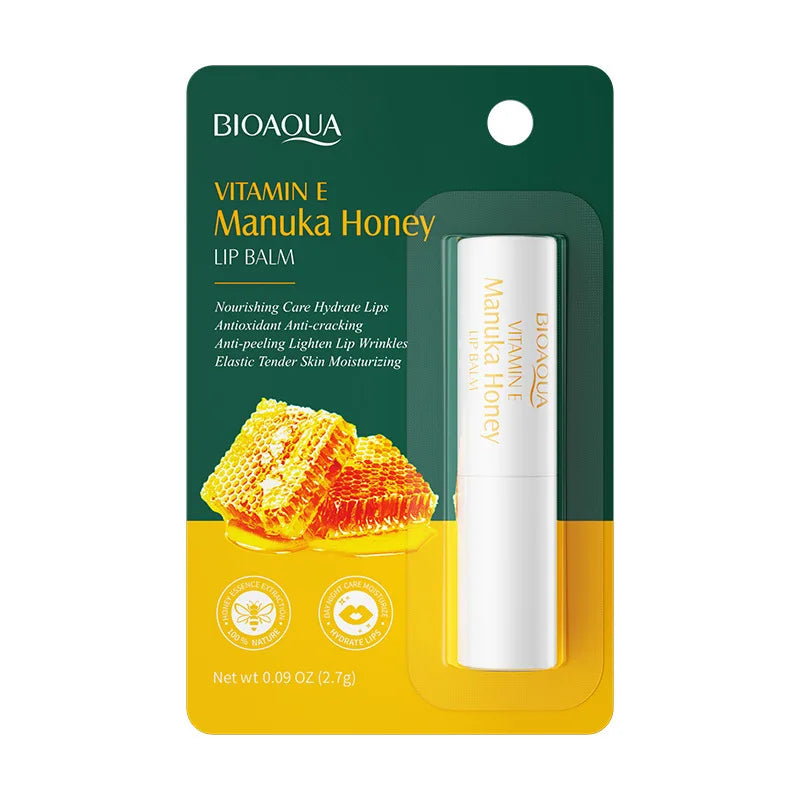 Vitamin E & Honey Lip Balm – Moisturizing Nourishing Lip Care Lip Balm Oasis Select 1PC