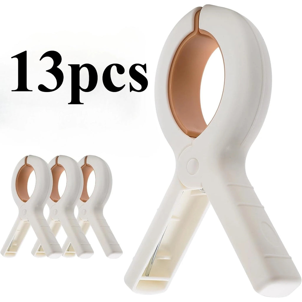 13pcs Large Opening Strong Windproof Clothes Peg, High-Quality Clothes Clip Suitable for Home and Dormitory Drying, Clothes Pins Oasis Select 13pcs