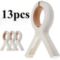 13pcs Large Opening Strong Windproof Clothes Peg, High-Quality Clothes Clip Suitable for Home and Dormitory Drying, Clothes Pins Oasis Select 13pcs