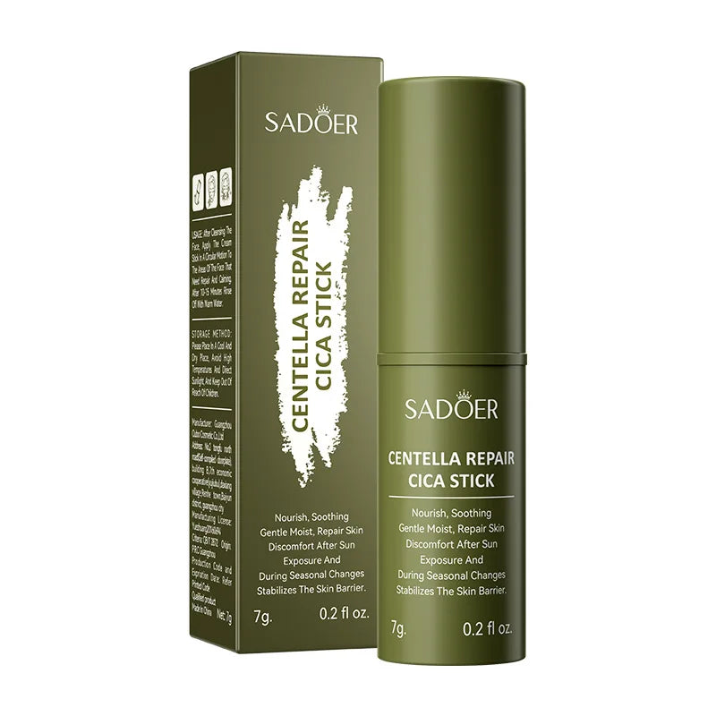 Herbal Body Stick, Moisturizing and Moisturizing Body Skin Dry Nourishing Repair Emollient Stick Oasis Select centella