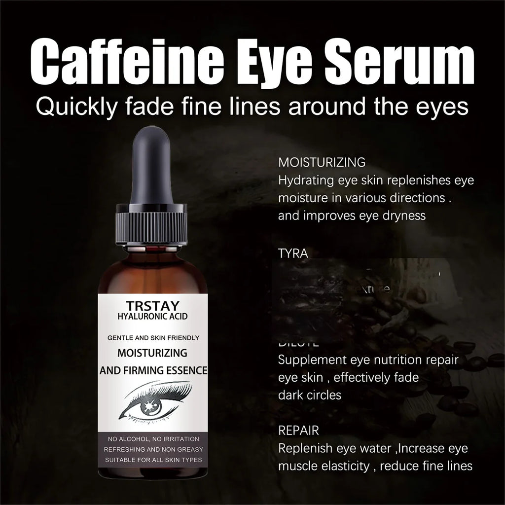 TRSTAY Caffeine Eye Oil – Moisturizing, Brightening Under-Eye Care