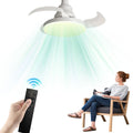 Invisible Leaf Ceiling Fan with LED Light & Remote Control LED Ceiling Fan Oasis Select b United States